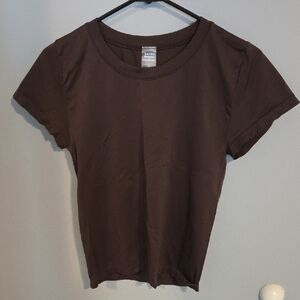 Sunday Best Brown Short Sleeve Tee